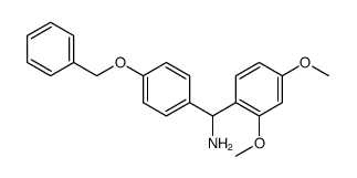 4-(benzoyloxy)-2',4'-dimethoxybenzhydrylamine Structure