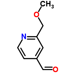 4-Pyridinecarboxaldehyde,2-(methoxymethyl) Structure