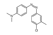 4-[(4-Chloro-3-methylphenyl)azo]-N,N-dimethylbenzenamine Structure