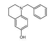 1-Benzyl-1,2,3,4-tetrahydro-6-quinolinol Structure
