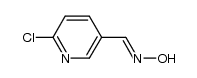 6-chloronicotinaldehyde oxime结构式