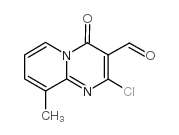 2-氯-9-甲基-4-氧代-4H-吡啶并[1,2-a]嘧啶-3-甲醛结构式