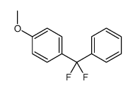 1-[difluoro(phenyl)methyl]-4-methoxybenzene结构式