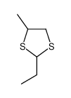 2-ethyl-4-methyl-1,3-dithiolane结构式