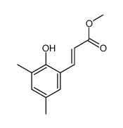 methyl 3-(2-hydroxy-3,5-dimethylphenyl)prop-2-enoate Structure