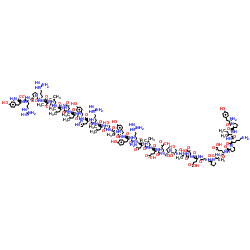 (Leu31,Pro34)-Peptide YY (human) trifluoroacetate salt结构式