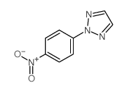 2-(4-硝基苯基)-2H-1,2,3-三唑结构式