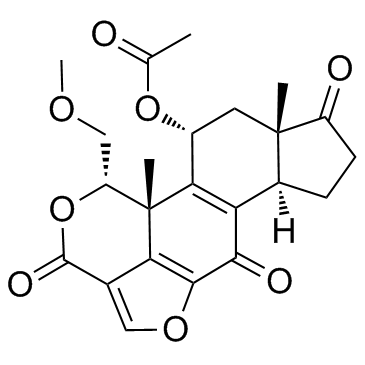 渥曼青霉素结构式