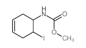 methyl N-(6-iodo-1-cyclohex-3-enyl)carbamate结构式