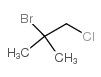 2-溴-1-氯-2-甲基丙烷结构式