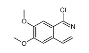 1-Chloro-6,7-dimethoxyisoquinoline Structure