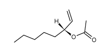 (R)-(+)-1-pentyl-2-propenyl acetate Structure