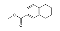 METHYL 5,6,7,8-TETRAHYDRONAPHTHALENE-2-CARBOXYLATE结构式