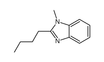 (9ci)-2-丁基-1-甲基-1H-苯并咪唑结构式