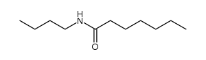 N-butylheptanamide Structure