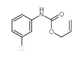 Carbamic acid,N-(3-chlorophenyl)-, 2-propen-1-yl ester结构式