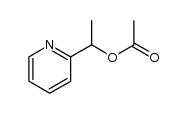1-(2-Pyridyl)ethyl acetate Structure