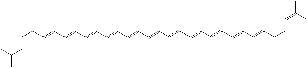 1,2-Dihydro-ψ,ψ-carotene Structure