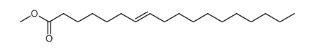 7-octadecenoic acid, methyl ester Structure