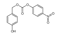 (4-hydroxyphenyl)methyl (4-nitrophenyl) carbonate Structure