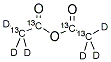 乙酸酐-13C4,D6结构式