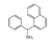 alpha-(1-萘基)苄胺结构式