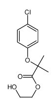 etofibrate 2-hydroxymethyl-2-(4-chlorophenoxy)-2-methyl propionate picture