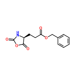 谷氨酸 5-苄酯 N-羧基环内酸酐结构式