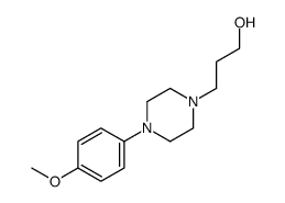 3-[4-(4-methoxyphenyl)piperazin-1-yl]propan-1-ol Structure