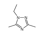 1-ethyl-3,5-dimethyl-1,2,4-triazole结构式