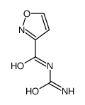 3-Isoxazolecarboxamide,N-(aminocarbonyl)-(9CI) Structure