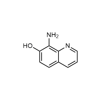 8-氨基喹啉-7-醇结构式