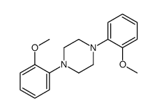 1,4-bis(2-methoxyphenyl)piperazine Structure