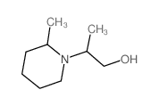 2-(2-甲基哌啶-1-基)-1-丙醇结构式
