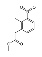 methyl (2-methyl-3-nitrophenyl)acetate结构式