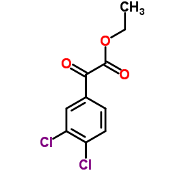 Ethyl 3,4-dichlorophenylglyoxylate structure