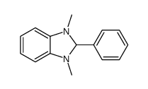 1,3-Dimethyl-1,3-dihydro-2-phenyl-2H-benzimidazole Structure