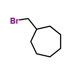 (BROMOMETHYL)-CYCLOHEPTANE Structure