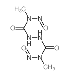 1,2-Hydrazinedicarboxamide,N1,N2-dimethyl-N1,N2-dinitroso-结构式