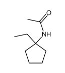 Acetamide, N-(1-ethylcyclopentyl)- (6CI,7CI,8CI,9CI) Structure