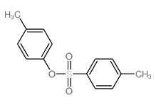 1-methyl-4-(4-methylphenoxy)sulfonyl-benzene结构式