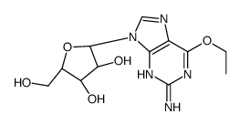 6-O-乙基鸟苷结构式