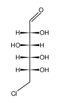 6-脱氧-6-氯-D-吡喃葡萄糖结构式