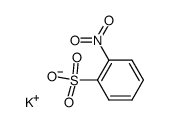 potassium 2-nitrobenzenesulfonate Structure