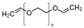 Poly(ethylene glycol) divinyl ether Structure