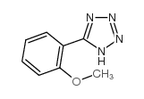 5-(2-甲氧基苯基)-1H-四唑结构式