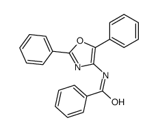 N-(2,5-Diphenyloxazol-4-yl)benzamide结构式