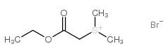 Sulfonium,(2-ethoxy-2-oxoethyl)dimethyl-, bromide (1:1) structure