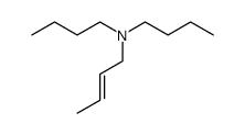 but-2t-enyl-dibutyl-amine Structure