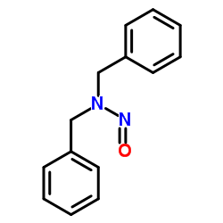 N-Benzyl-N-nitroso-1-phenylmethanamine Structure